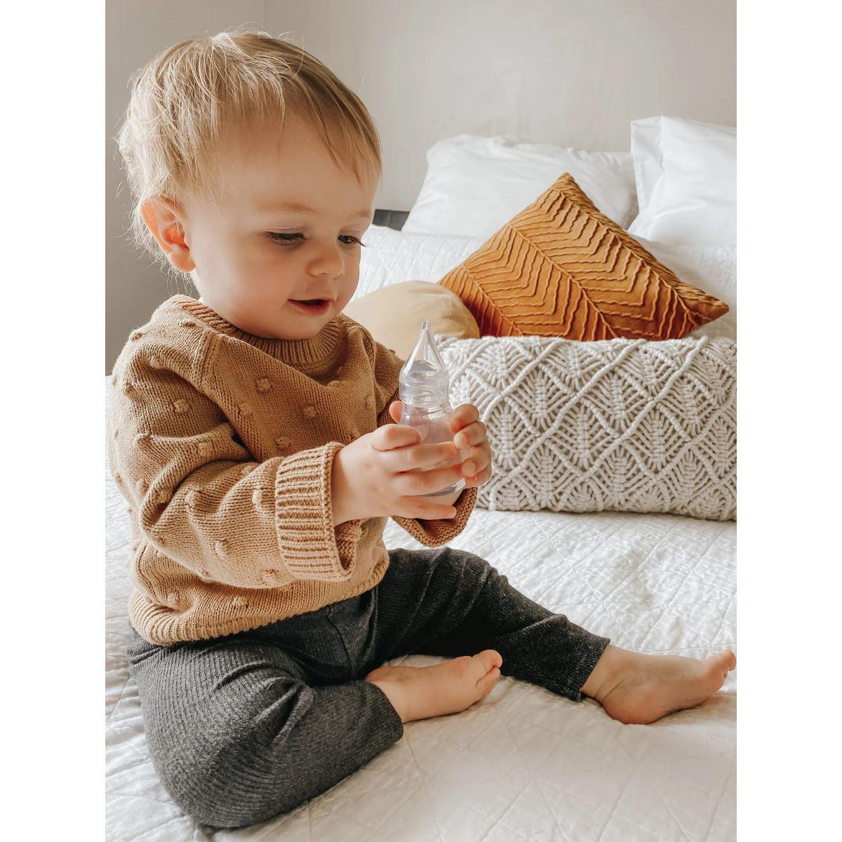 Haakaa Easy-Squeezy Silicone Bulb Syringe (2 Tips) | Mothercare SG